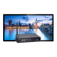 Boîte de publicité Android WIFI intégrée 2K/4K Ultra HD Distribution d'informations télécommande boîte de lecteur d'écran partagé Intelligent