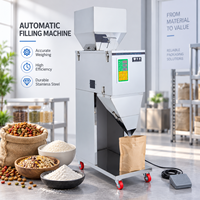 Machine de remplissage de poudre à prix d'usine, 1 kg, avec capteur, en acier inoxydable, pour remplissage de noix