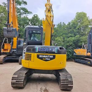 Excavatrice Komatsu 78us japonaise importée, petite, d'occasion, PC78us, moteur, pompe, roulement, boîte de vitesses, 7,8 tonnes, prix bas, vente - Product Image 3