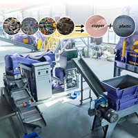 Machine de granulation de fil de cuivre pour la séparation du cuivre et du plastique des câbles électriques, câbles de puissance et fils domestiques