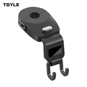 Support de rangement métallique pour outils de nettoyage de piscine, crochets et accessoires, pour poteaux, 2 pièces - Product Image 1