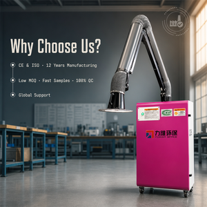 Pulse Jet Clean HEPA Cartridge Filters Industrial air Cleaner Mobile Welding Smoke Extractor Dust Catcher - Product Image 6