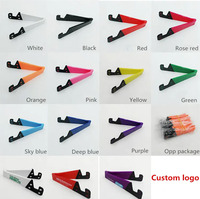 Support de tablette personnalisé avec logo, cadeaux promotionnels, support de téléphone portable universel en forme de V, support de téléphone portable en plastique