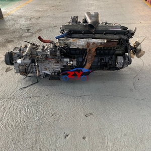 三菱製6D17型6気筒ディーゼルエンジン（中古）は、重作業や長距離輸送に適しています。 - Product Image 2