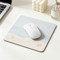Tapis de souris plat en gros, antidérapant, personnalisé en PVC, pour comptoir de réception