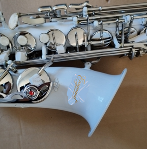 Saxophone Alto Mib Clés d'Or Laque Blanche Professionnel Mi Bémol Alto SAX <span class=keywords><strong>pour</strong></span> Étudiants Débutants - Product Image 5