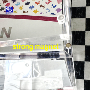 SYP vente acrylique transparent avec étui à couvercle magnétique pour les <span class=keywords><strong>célébrations</strong></span> Pokémon 25th UPC <span class=keywords><strong>Ultra</strong></span> <span class=keywords><strong>Premium</strong></span> <span class=keywords><strong>Collection</strong></span> scellé Charizard Pikachu - Product Image 3