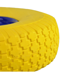 Rueda Sólida para <span class=keywords><strong>Carretilla</strong></span> <span class=keywords><strong>de</strong></span> Mano, Resistente a Pinchazos, <span class=keywords><strong>de</strong></span> Espuma <span class=keywords><strong>de</strong></span> Poliuretano, con Rodamiento <span class=keywords><strong>de</strong></span> Bolas, 3.50-8 4.00-8, Llanta <span class=keywords><strong>de</strong></span> Acero, <span class=keywords><strong>Precio</strong></span> <span class=keywords><strong>de</strong></span> Fábrica - Product Image 4