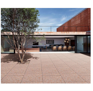 <span class=keywords><strong>Carreaux</strong></span> <span class=keywords><strong>de</strong></span> porcelaine extérieurs <span class=keywords><strong>gris</strong></span> sésame noir, épaisseur 20 mm, antibactériens, en brique réfractaire pour pavage <span class=keywords><strong>de</strong></span> sols <span class=keywords><strong>et</strong></span> projets muraux extérieurs - Product Image 1