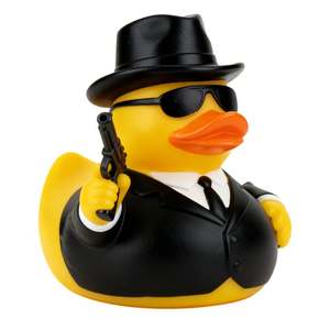 Canard de bain en PVC personnalisé de 8 cm, jouet en vinyle en forme d'animal, idéal pour la promotion - Product Image 1