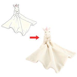 ผ้าห่มผ้าฝ้ายผ้าขนกระต่ายนุ่มสบายสำหรับเด็กเล็ก - Product Image 1