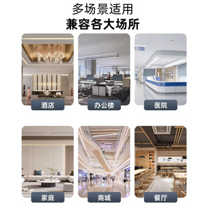 Distributeur de mouchoirs mural SISHU BANG HU en plastique blanc pour hôtel, hôpital, salle de bain - Product Image 5