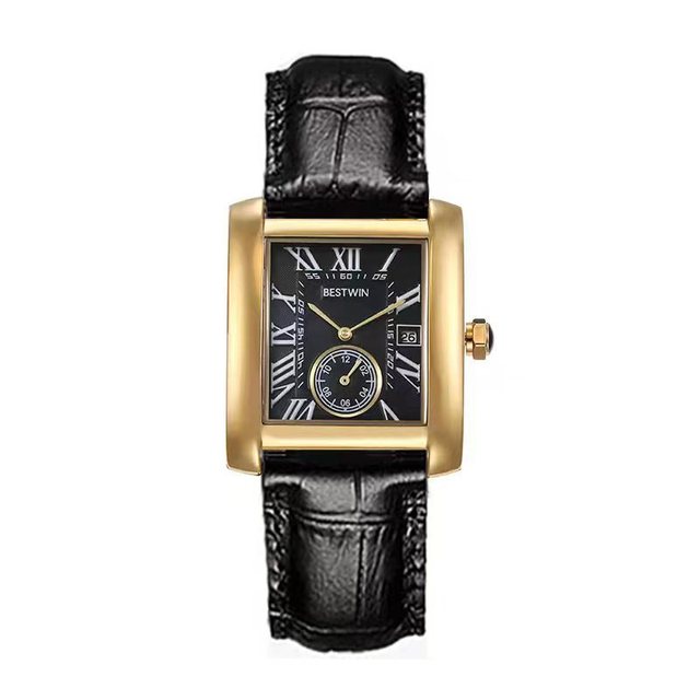 OEM Wholesale Custom logo Brand Waterproof Sports Wrist Watches for Men Quartz Watch Men Wristwatches Leather Wrist Watch