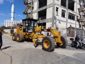 รถเกรดเดอร์ Caterpillar 140H รุ่นดั้งเดิมครบชุด พร้อมระบบบังคับเลี้ยวไฮดรอลิก  พร้อมริปเปอร์หลัง ยางสำหรับงานหนัก ประสิทธิภาพการทำงานที่มั่นคง - Product Image 6