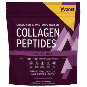 ผงคอลลาเจนเปปไทด์โปรตีนสูง ปราศจากน้ำตาล ช่วยบำรุงสุขภาพลำไส้ ลดเลือนริ้วรอย ผิวขาวกระจ่างใส เหมาะสำหรับผู้ที่ทานคีโต (OEM/ODM) - Product Image 1