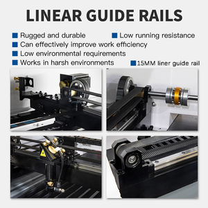 Machine de gravure laser de grande <span class=keywords><strong>taille</strong></span> 1390, machine de découpe laser CO2 100W pour la découpe et la gravure de matériaux non métalliques avec refroidisseur CW5200 - Product Image 3