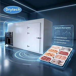 Deshidratador de Alimentos de Acero Inoxidable con Capacidad de 600 kg, Máquina Secadora de Carne para Carnes y Mariscos - Product Image 2