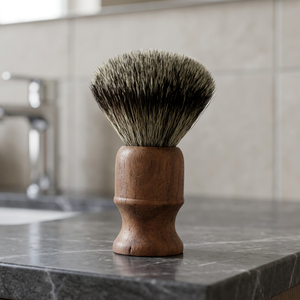 Pinceau à raser moderne en poils de blaireau pur de qualité supérieure pour barbiers et usage personnel - Product Image 2