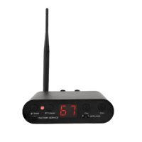 Transmitter Silent Disco INDA T90PRO 2000mAh Daya Tahan Baterai Lama Bluetooth UHF RF dengan Layar LED untuk Headset