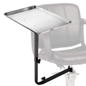 Carrito de Peluquería de Alta Calidad con Bandeja, Silla Instalada, Ajustable en Altura, para Salón de Belleza, Barbería, Spa, Tatuajes y Herramientas de Estilista - Product Image 3