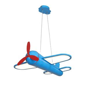 Liebliche Flugzeug-Gleiter-förmige Pendelleuchten Hängelampe für Kinderzimmer Glas-Flugzeug Innen-Deckenbeleuchtung - Product Image 1