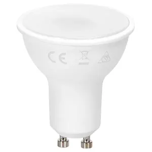 Ampoule LED GU10 4W 3000K, lumière blanche, efficacité énergétique, idéale pour l'éclairage intérieur et l'accentuation. - Product Image 2
