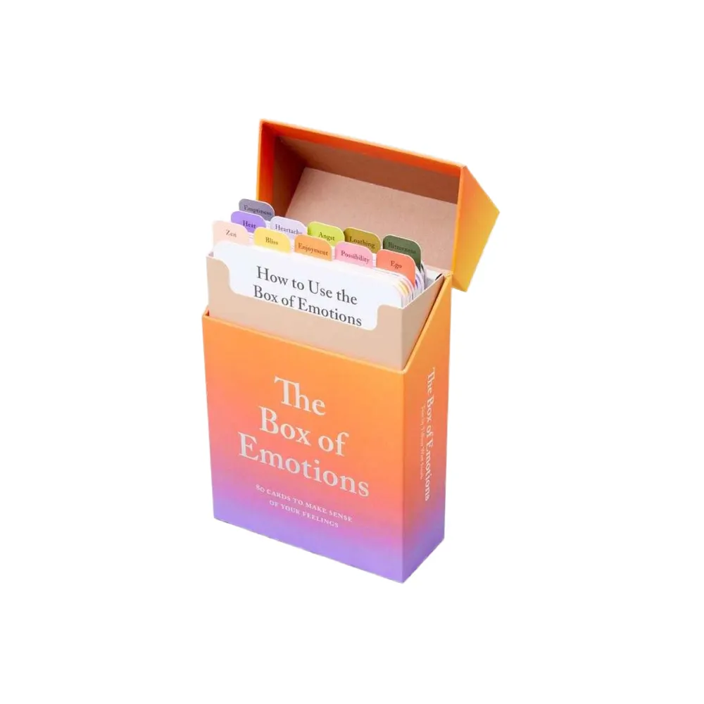 Caja de cartón de embalaje con tapa, fabricante al por mayor, logotipo de impresión, tarjetas de juego