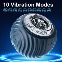 Insertion de poussée automatique réaliste vagin ventouse vibrant télescopique vibrateur mâle masturbateur jouets