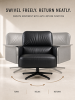 Fauteuil d'appoint moderne OEM ODM avec revêtement en cuir pleine fleur ou en tissu chenille haut de gamme, idéal pour les meubles de chambre d'hôtel