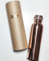 Boîte d'emballage en tube de papier cylindrique rond écologique avec logo personnalisé imprimé pour bouteilles de vin de 750 ml