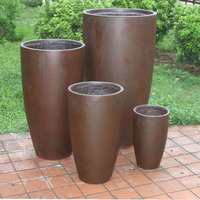 Jardinières & Pots de Fleurs Haut de Gamme Grande Taille Personnalisés Modernes TT pour Centre Commercial Sculptés à la Main