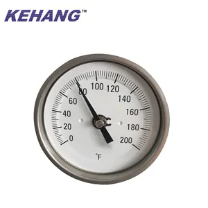 Dial 80Mm Kích Thước Lớn Cấu Trúc Mạnh Phân Hữu Cơ Đất Nông Nghiệp Nhiệt Kế Đo Nhiệt Độ