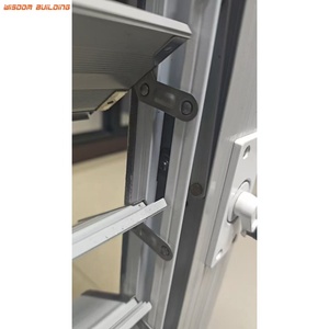 An Ninh Trung Quốc nhôm cửa sổ cửa chớp rèm thông gió tốt được xây dựng trong cửa sổ louver dọc mở mô hình khung louvres - Product Image 5