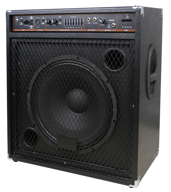 Factory 1EQ Bass Speaker With Amplifier15 Inch Active Sound Equipment for Guitar Musical Instrument