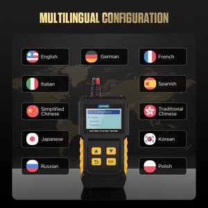 Autool BT360 Version <span class=keywords><strong>2</strong></span> Scanner d'entretien de véhicule numérique <span class=keywords><strong>intelligent</strong></span> 12V Testeur de batterie Équipement Outils de diagnostic automobile - Product Image 3