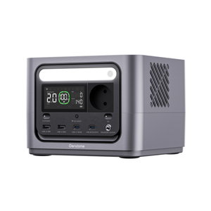 Generador Solar Portátil GenDome GO300 con Tomacorriente de CA de 120V/230V para Camping, Emergencias, Viajes, Uso en Exteriores y Cortes de Energía en el Hogar - Product Image 1