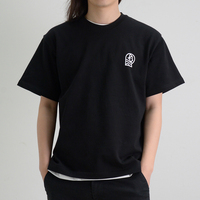 Vente en gros de t-shirts pour hommes de luxe 280 g/m², t-shirts en coton hip-hop avec logo personnalisé, t-shirts surdimensionnés 280 g/m² pour hommes