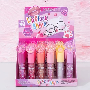 Nuovo Design Rossetto Liquido Idratante Brillante Stile Zampa di Gatto Lucidalabbra Vegano Carino per Bambini - Product Image 3