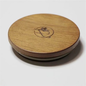 Tarros de almacenamiento de bambú y madera con tapas selladas y logotipo grabado personalizado para el hogar, ideales para botellas de vidrio. - Product Image 3
