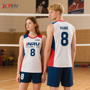 Maglia da pallavolo femminile comoda divisa da pallavolo da uomo con stampa ODM stili OEM - Product Image 2