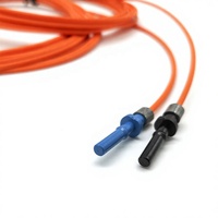 Câble optique HCS 200/230um HFBR-4521 en fibre de quartz, connecteur H-PCF V-Pin Bachmann Fan