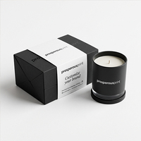 Conception personnalisée d'emballages pour bougies, boîte cadeau unique avec insert, emballages de luxe pour bougies parfumées, boîtes en papier pour bougies