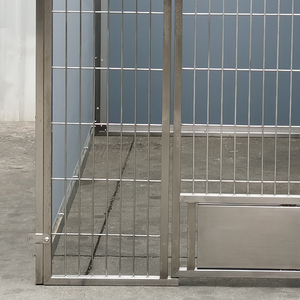 Sistema de <span class=keywords><strong>perrera</strong></span> para perros, jaulas grandes para mascotas, fábrica de China, OEM, <span class=keywords><strong>perrera</strong></span> para perros, jaulas para perros exteriores, perreras de Metal grandes - Product Image 3