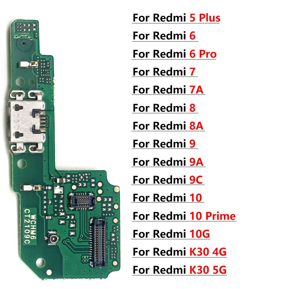 Charging Port Charger Of Redmi Prime Microphone USB Charger Board