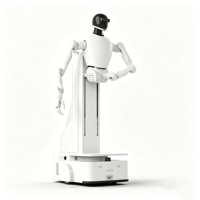 Nuevo Robot Industrial Hirobot A2CR-W2, Motor Colaborativo de Material Compuesto Metálico, PLC, Software Personalizable, Entrada AC220V, 570W, 120kg