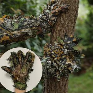 Guantes de caza de camuflaje al aire libre Equipo de caza frondoso 3D - Product Image 6