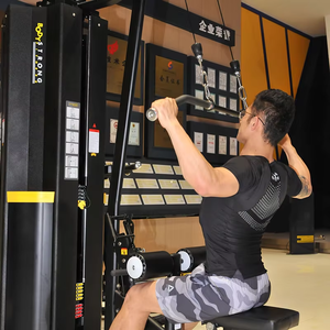 Nuovo arrivo macchina Unisex 3 stazioni Multi-<span class=keywords><strong>palestra</strong></span> attrezzature commerciali multifunzione per <span class=keywords><strong>palestra</strong></span> e studi di allenamento - Product Image 6