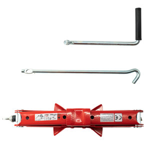 Costruzione in acciaio con Jack a forbice manuale da 1 tonnellata per auto compatte e 027090 modello suv - Product Image 3