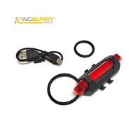 Lampe à LED rechargeable USB étanche King Sunny pour pièces de scooter électrique avertissement cyclisme feu arrière vélo lumières LED