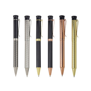 Penne da regalo di vendita calda con ricariche a penna a sfera incisa manuale in metallo 2024 di lusso - Product Image 2